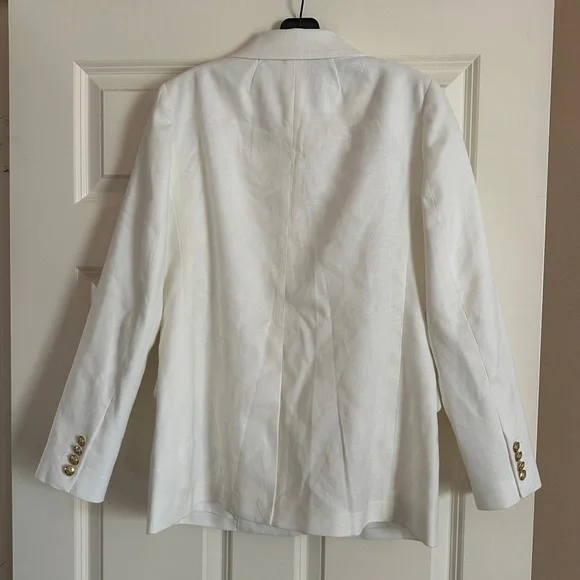 Bristol blazer in stretch linen blend